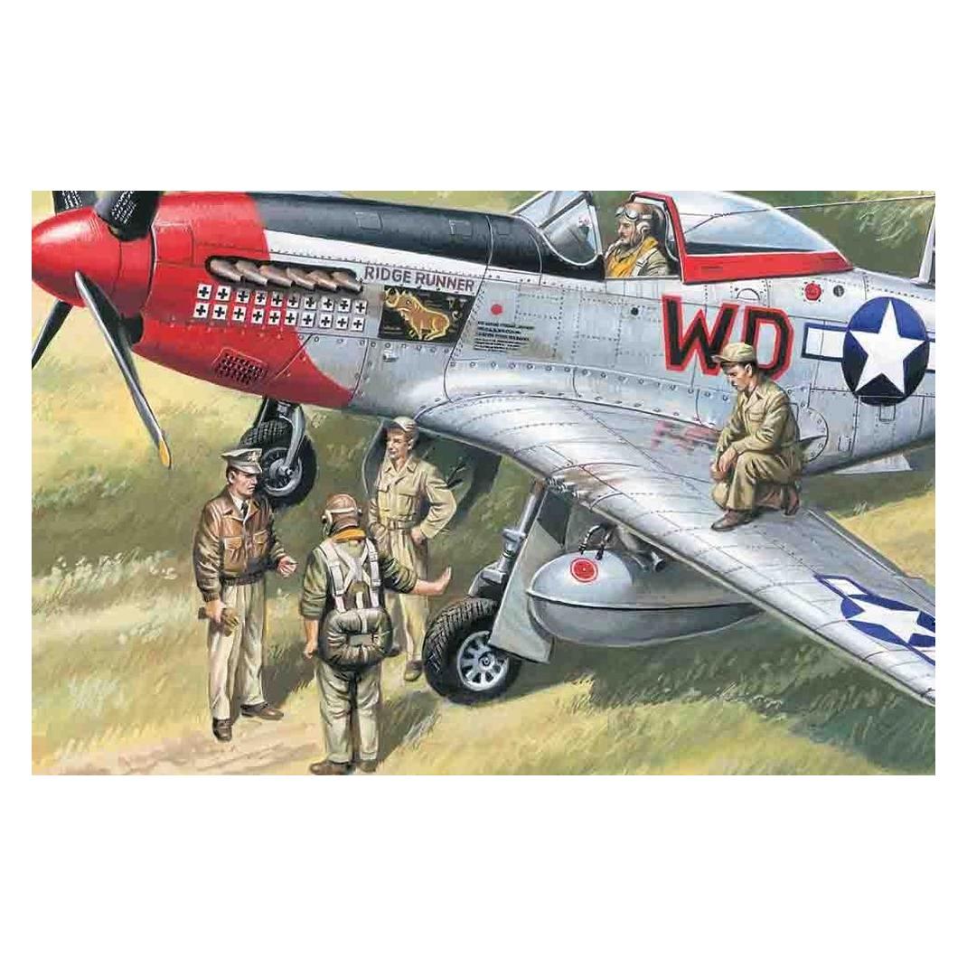 ICM USAAF Piloten und Bodenpersonal (48083)