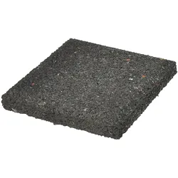 WAGNER Vibrationsdämpfer 4tlg. - 100 x 100 x 15 mm, schwarz, unter der Waschmaschine, Trockner, PAK geprüft - 15190004
