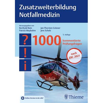 Zusatzweiterbildung Notfallmedizin, Set von , Thieme, 978-3-13-244744-8