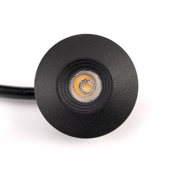 SLC LED-Einbaustrahler MINI ONE FIXED IP65 schwarz 3000K (nicht schwenkbar) SLC1207IP 7070938066181