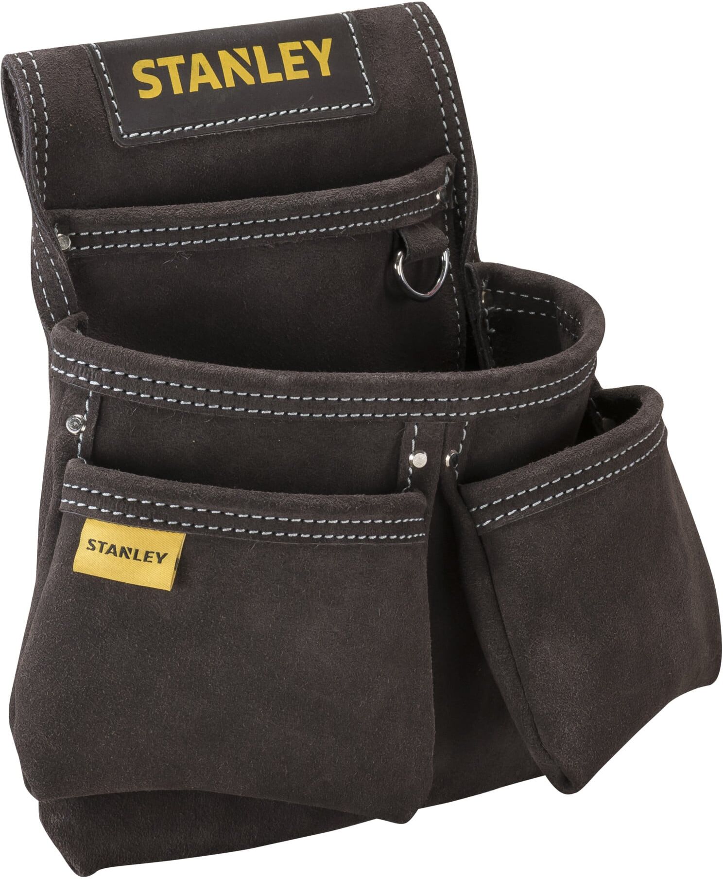 Stanley Werkzeug- und Nageltasche doppelt Leder (STST1-80116)
