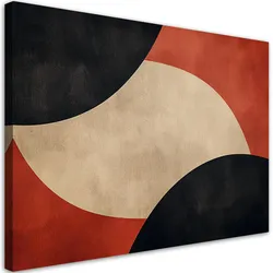 LEINWANDBILD Vintage-Stil abstrakt 60x40cm
