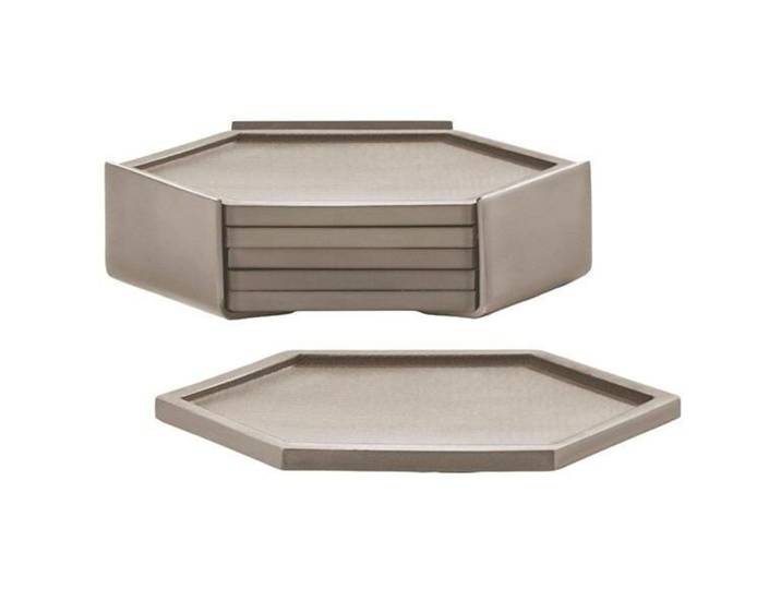 Glasuntersetzer Zone Denmark Bold 6er Set Taupe - Untersetzer