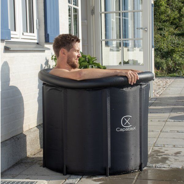 Capablex Udendørs Is-Bad, Ø85 Cm, 420 L