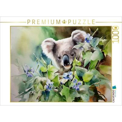 CALVENDO Puzzle Koala im Frühling | 1000 Teile Lege-Größe 64x48cm Foto-Puzzle für glückliche Stunden, Sonstige von , Calvendo Puzzle