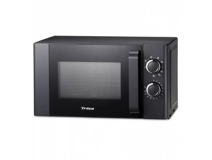 Trisa - Mikrowelle mit Grill Micro Grill, Schwarz, 20 L
