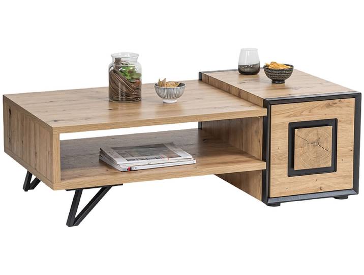 Couchtish GSTAAD 60x118x40cm eiche
