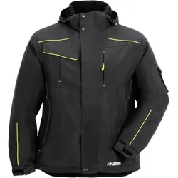 Winterjacke "NEON" - XXL - dunkelgrau/grün