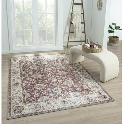 Legacy Rug Legacy Cairo Traditional Bordered Washable Area Rug
