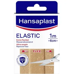 Hansaplast Elastic Pflaster 1m x 6cm 1 St