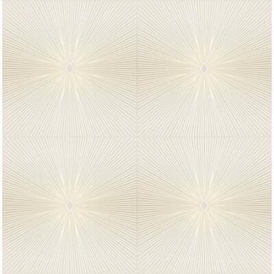 Seabrook Designs Melrose Starburst Unpasted Wallpaper