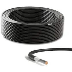 Solarkabel 6mm2 schwarz 50m H1Z2Z2-K Solarleitung für Photovoltaik & Solaranlagen