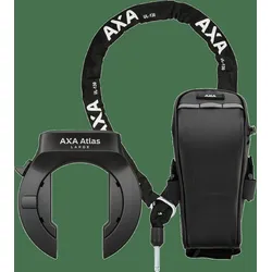 Axa Atlas Large Rahmenschloss-Set schwarz abziehbarer Schlüssel
