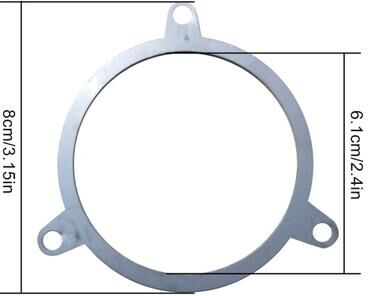 Inspire Daily Merch Windproof Stainless Steel Chimney Ring For High Temperature Resistance Fits Camping Wood Stove Chimneys s