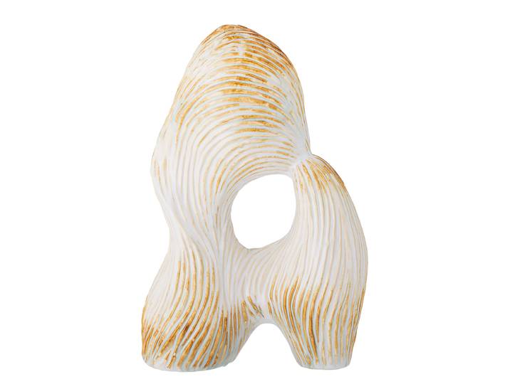 Objet décoratif Eviella 14 x 38 x 25cm Beige