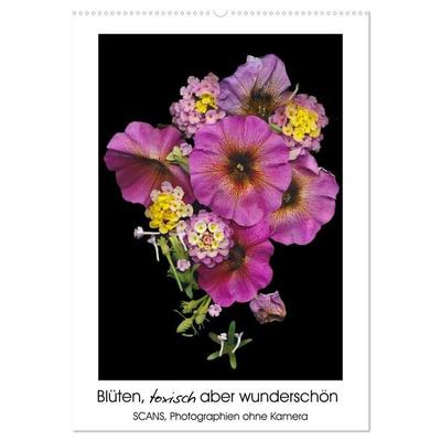 Blüten, toxisch aber wunderschön (Wandkalender 2026 DIN A2 hoch), CALVENDO Monatskalender