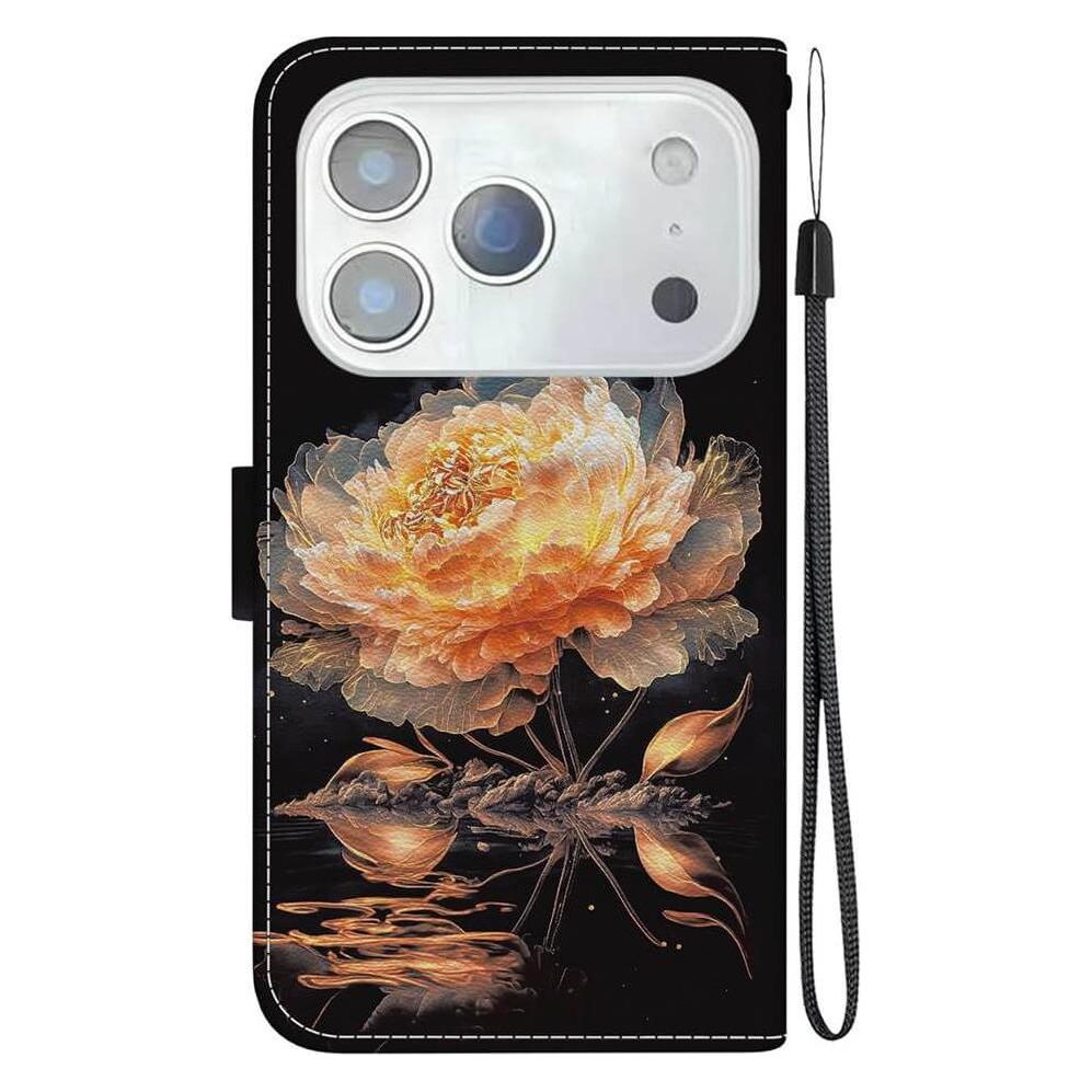 Cover-Discount Tasche Hülle mit Blüten Motiv (Apple iPhone 17 Pro, Apple iPhone 18 Pro) (61210652)
