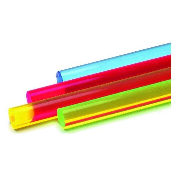 Werkstarck Acrylstäbe farbig fluoreszierend (100 cm, 1 cm) (S42-E-X01000002)