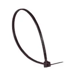 Legrand 032020 Kabelbinder Colring, schwarz, innenverzahnt, 3,5 x 360 mm (BxL), UV-beständig  - 100 Stück