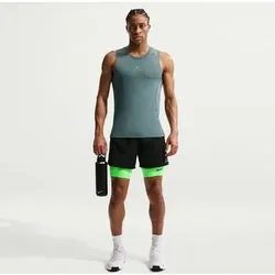 NIKE Herren Tight M NP DF LONG SHORT, Größe M in Grün Grün