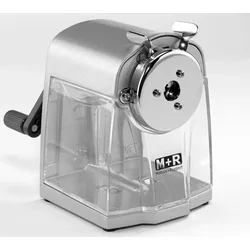 M + R Spitzmaschine silber/transparent