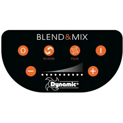 Dynamic Blend & Mix VV – 2-in-1 Kutter & Emulgator mit LED-Display, Puls- und Rückwärtsfunktion, 5,4 Liter Edelstahlbehälter