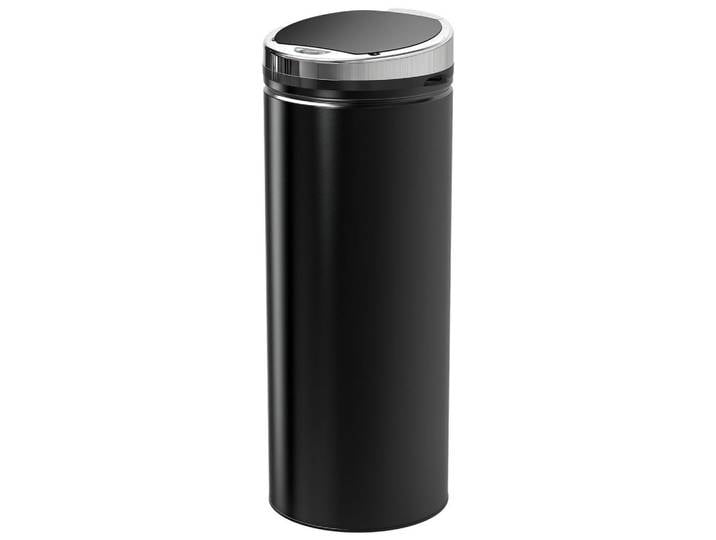 ComfortXL Mülleimer De-17629 50L automatisch mit Bewegungssensor Schwarz, Metall, 30.5x81.5x30.5 cm, Haushalt & Reinigung, Reinigung, Mülleimer & Abfallsammler