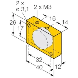 Turck Dauermagnet DM-Q12