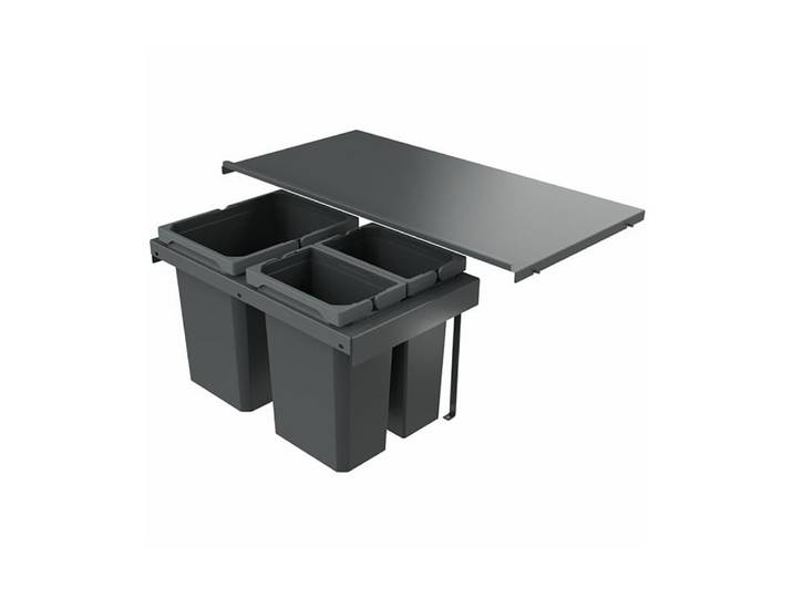 Naber Einbaumülleimer Abfallsammler Cox Stand-UP® 350 K/800-3, für vorhandenen (tiefengekürz
