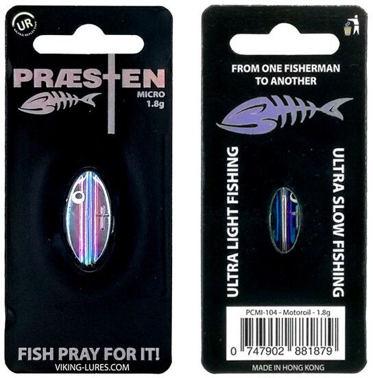 OG Lures Præsten Plated Micro-Motoroil