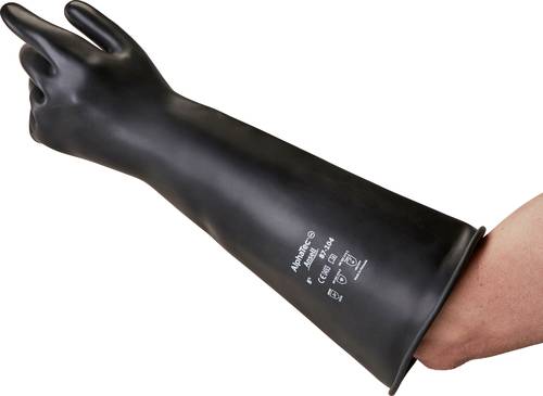 Ansell 87104105 AlphaTec Naturlatex Chemiekalienhandschuh Größe (Handschuhe): 10.5 EN 21420:2020 1 Paar