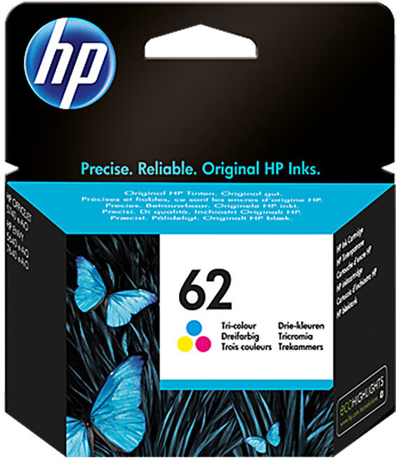 TINTEIRO HP 62 TRICOLOR C2P06AE
