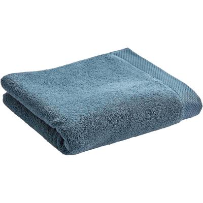 Handtücher CHRISTY "LUXE", blau (denim), B:50cm L:100cm, Walkfrottier, Obermaterial: 100% Baumwolle, Handtücher, Luxus Handtücher in Premium Qualität mit 730g/m², 50x100cm, 2er Set