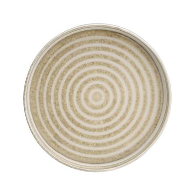 Avet 3er-Set Teller 19 cm, braun, Porzellan, etsilo-a-sl019