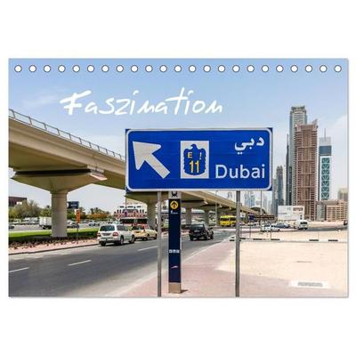 Faszination Dubai (Tischkalender 2027 DIN A5 quer), CALVENDO Monatskalender
