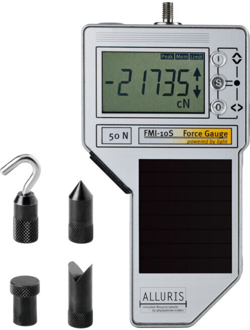 Alluris Capteur de force numérique FMI-S10 (solaire), Plage de mesure: 100 N (478980 100)