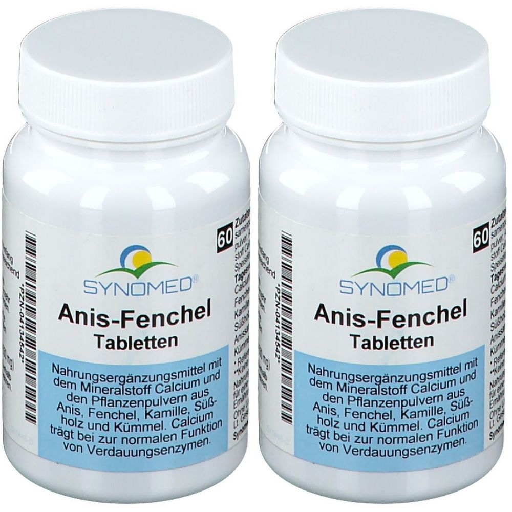 Anis Fenchel Tabletten 2x 2x60 St