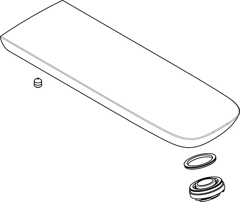 Hansgrohe Auslauf PuraVida Waschtischmischer Unterputz kurz chrom, 95774000 95774000