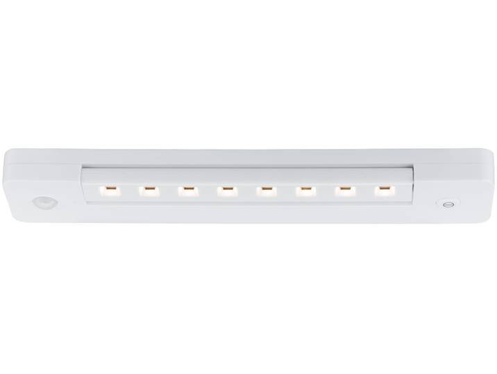 PAULMANN LED Lichtleiste, grau (chromfarben), 1, H: 2,7cm, 1 Stk., Leuchten, LEDSmartLightbatteriebetrieben+ Schalter An/Aus/Dimmen&Bewegungsmelder, LED Lichtleiste