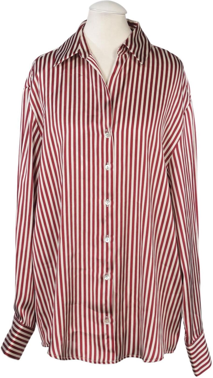 Stradivarius Damen Bluse, Mehrfarbig, Gr. S, Synthetik - Second Hand