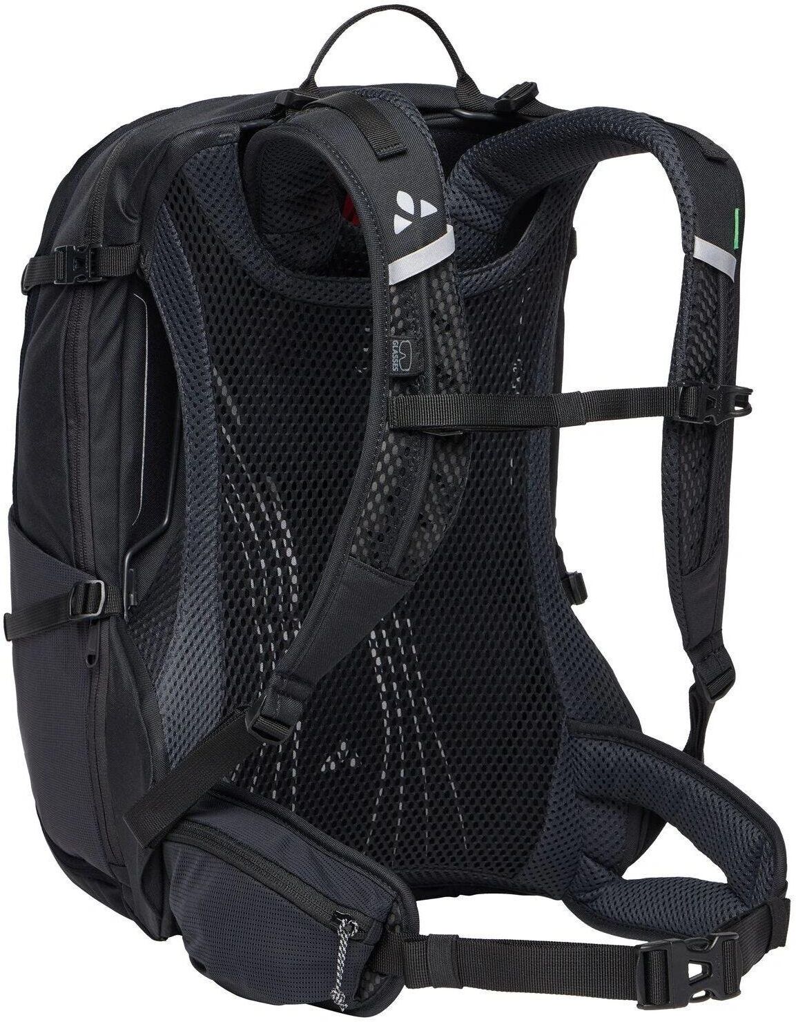 Fahrradrucksack VAUDE "Bike Alpin 28+5", schwarz, Rucksäcke, Damen, B/H/T: 25cm x 25cm, Kunstfaser, Polyester, Fahrradrucksack, H:25cm T:25cm schwarz B/H/T: 25cm x 25cm