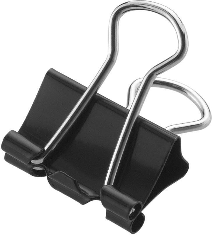 WESTCOTT Foldbackklammern schwarz 1.5 cm E-10700 00