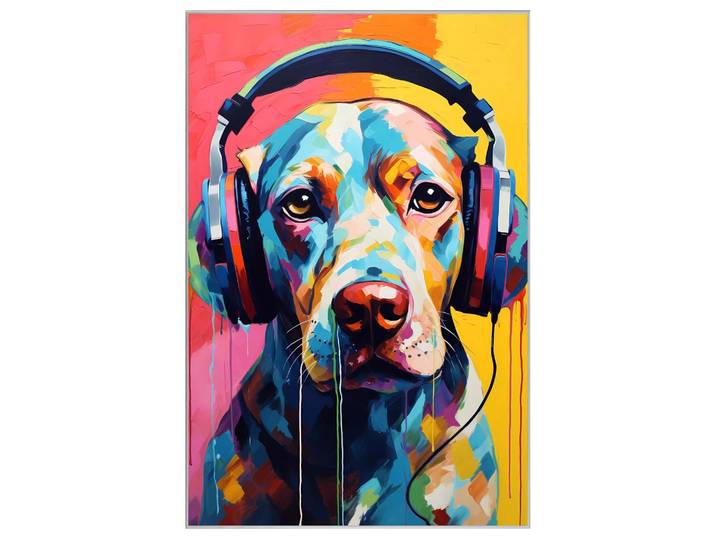 Bild mit Rahmen Doggy Sound image LAND