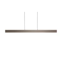 KHG LED-Pendelleuchte   ¦ braun ¦ Maße (cm): B: 100 H: 150 T: 7.0