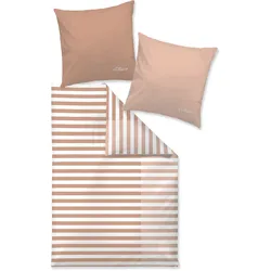 Bettwäsche S. OLIVER s.OLIVER Satin (BL 135x200 cm) - orange - BL 135x200 cm