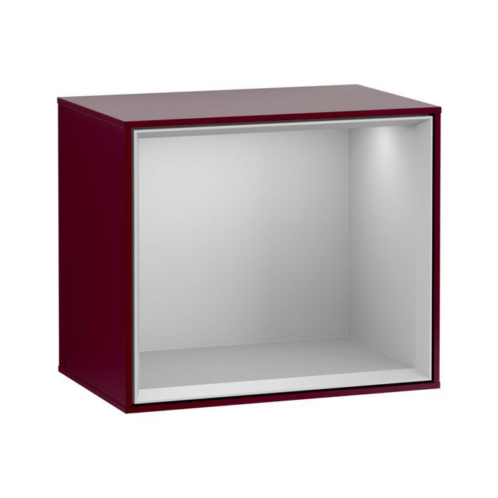 Villeroy und Boch Finion Regalmodul FD10GJHB 41,8x35,6x27cm, Regal Light Grey, Peony Matt