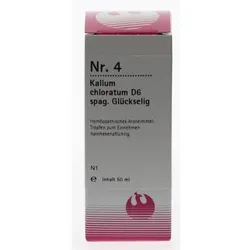 Nr. 4 Kalium Chloratum D6 Spag. Glückselig 50 ML