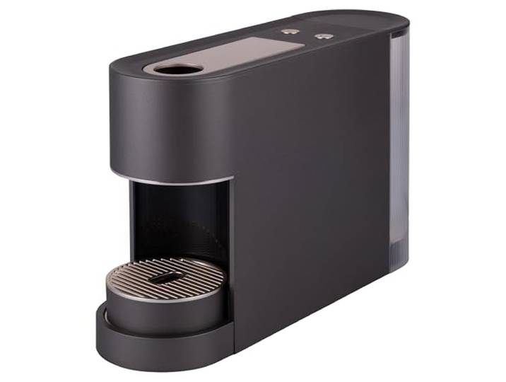 Espressomaschine mit Kapseln, Grau und Silber 1400 Watt