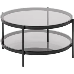 Ebuy24, Couchtisch + Beistelltisch, Couchtisch Bayo (75 x 75 x 42 cm)