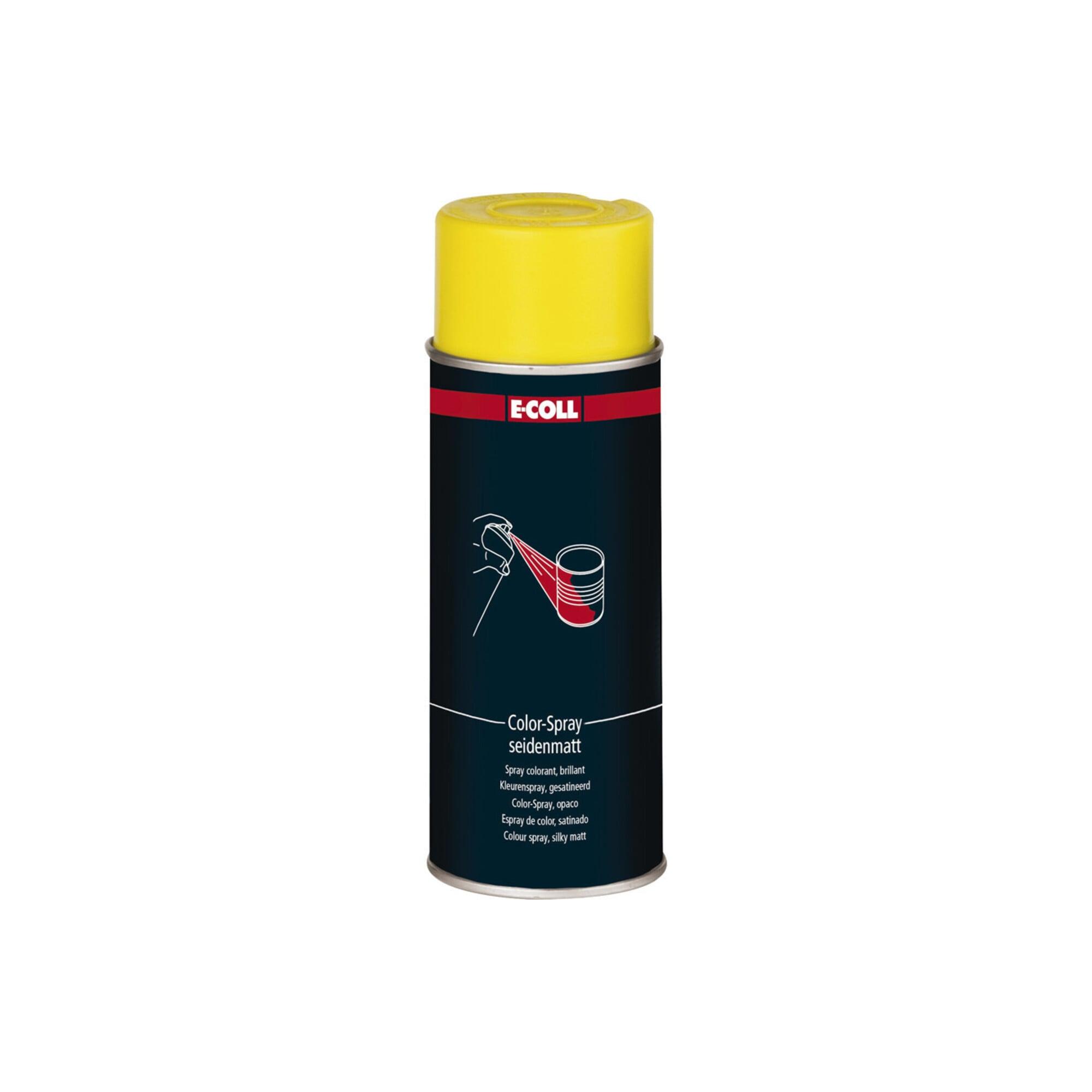 E-COLL Color-Spray seidenmatt 400ml rapsgelb (4317784305891)